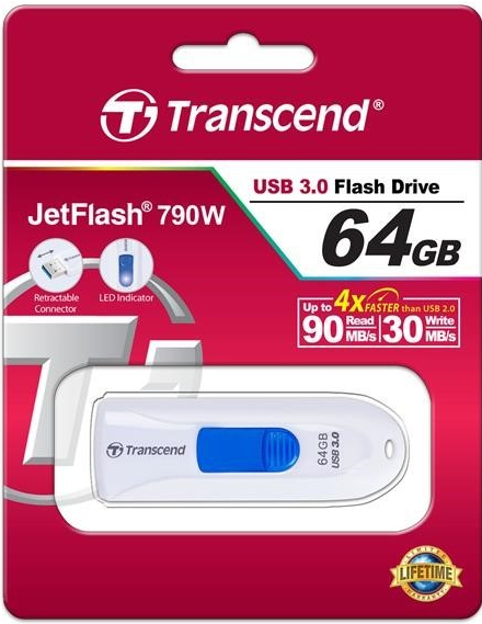 Transcend JetFlash 790 64GB TS64GJF790W