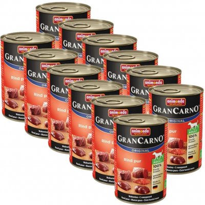 Animonda Gran Carno Original Adult hovězí 12 x 400 g