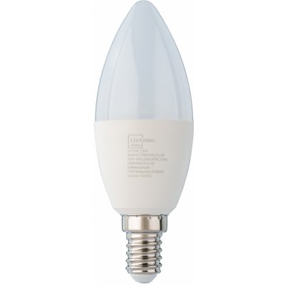 LIVARNO home LED žárovnka na dálkové ovládání svíčka E14
