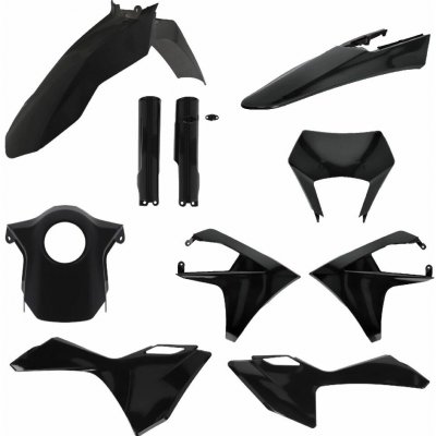 Sada plastů Acerbis pro Gas Gas EC 24-26 černá | Zboží Auto