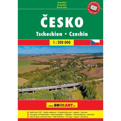 Česko 1:200 000 / autoatlas (A5, spirála) – Zboží Mobilmania