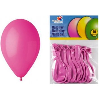 Nafukovací balonek 26 cm jednobarevný RŮŽOVÝ