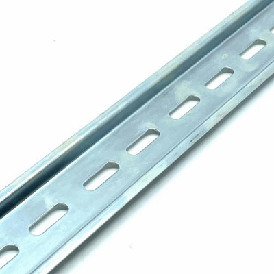 Tracon electric Montážní DIN lišta perforovaná 1000mm 35/7.5mm, l=1000mm – Sleviste.cz