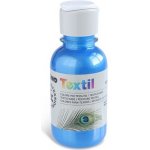 Barva na textil Primo 125 ml Metalická modrá – Zboží Dáma