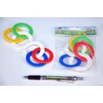 Chemoplast chrastítko kousací kroužky plast 6x10 cm v sáčku – Hledejceny.cz
