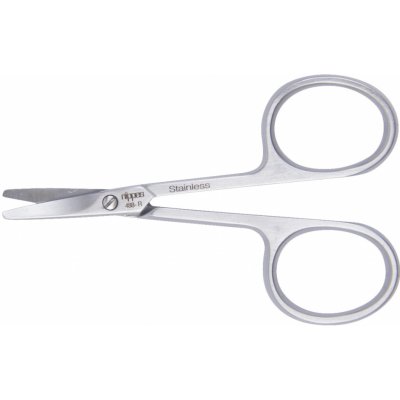 Nippes Solingen nůžky dětské zahnuté kulaté nerez 8 cm – Sleviste.cz