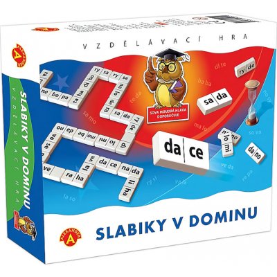 Slabiky v dominu Pexi