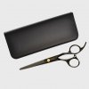 Kadeřnické nůžky FOX Black Rose Profesionální kadeřnické nůžky na vlasy pro praváky 6´ černé