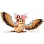 Schleich 70713 Elfí víla na třpytivé sově – Hledejceny.cz