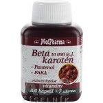 MedPharma Beta karot.10.000 m.j.Pant.+ Paba 107 kapslí – Hledejceny.cz