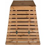 Tonap dřevěný kompostér pyramida 800 l TP106583