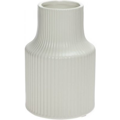 VÁZA PRUHY KERAMIKA 10x10x15CM BIELA SUPER CENA! – Hledejceny.cz