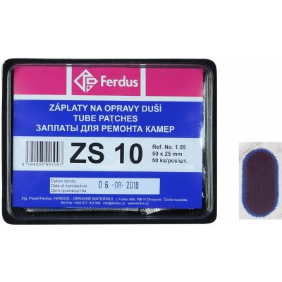 Ferdus ZS10 50 x 25 mm záplata 50 ks