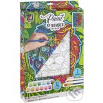 GRAFIX Malování podle čísel Lev plátno na rámu 30 x 40 cm 158560 – Zboží Mobilmania