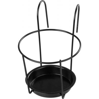 Držák BUMETA Extra strong, věšák, kovový, na květináč, na zábradlí, s podložkou, 15 cm ST255596 – Zboží Mobilmania