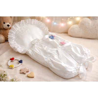 Jetex Zavinovačka bílá vyšívaná – Zboží Dáma