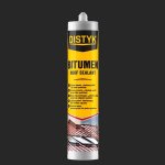 Den Braven STŘEŠNÍ BITUMENOVÝ TMEL Distyk / ROOF BITUMEN SEALANT 310 ml černý – Zbozi.Blesk.cz