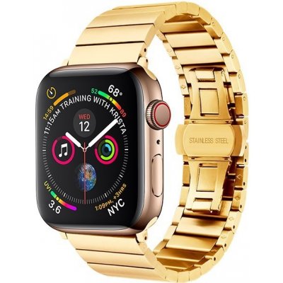 COTECi ocelový pásek pro Apple Watch 38 / 40mm zlatá WH5237-GD – Zboží Mobilmania