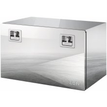 Kovový box na nářadí Daken ZEN13 (800x500x500) stříbrný lesk