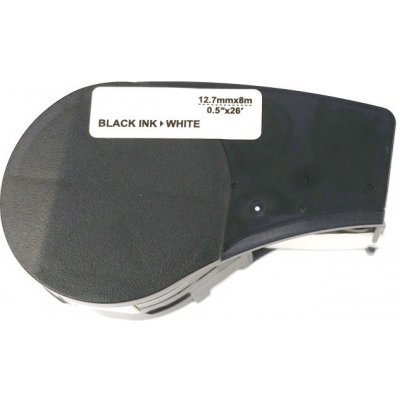 Páska - BRADY M21-750-499 - Nylon - 19,05 mm bílá - černý tisk - kompatibilní – Zboží Živě