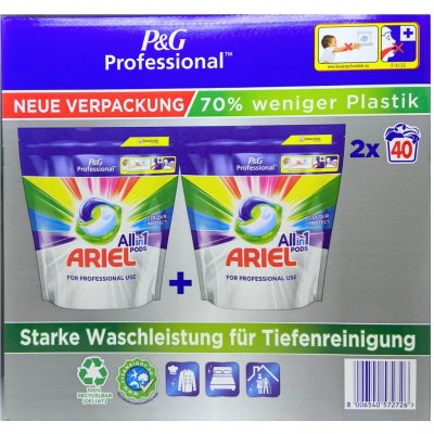 Ariel Professional Color 2 x 40 PD – Zboží Mobilmania