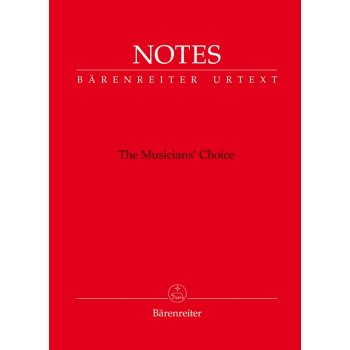 Notes Bärenreiter - červený