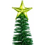 MagicHome vánoční stromek, třpytivý s hvězdou, 30 cm – Hledejceny.cz