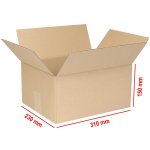 Obaly KREDO Kartonová krabice 310 x 230 x 150 mm 3VVL A4 – Zboží Mobilmania