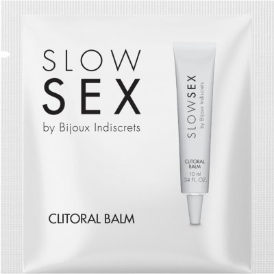 Bijoux Indiscrets Slow Sex Clitoral Balm Sachette 2 ml – Zboží Dáma
