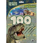 Dinosauři 100 samolepek s omalovánkovými listy – Zboží Mobilmania