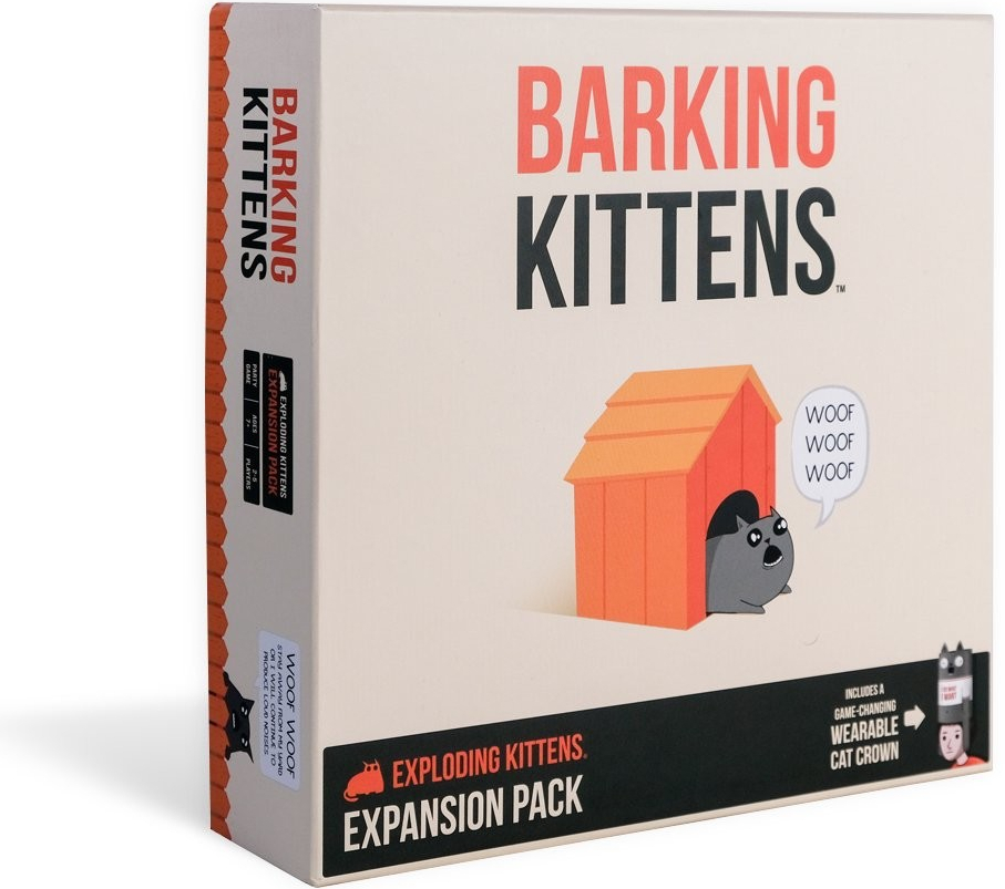 Exploding Kittens: Barking Kittens Expansion Pack