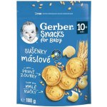 GERBER Snacks máslové sušenky 10m+ 180 g – Hledejceny.cz