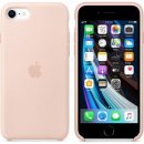 Pouzdro a kryt na mobilní telefon Apple iPhone SE 2020/7/8 Silicone Case Pink Sand MXYK2ZM/A