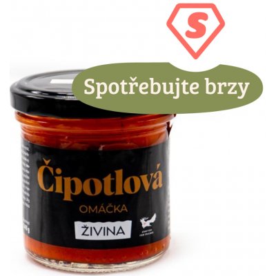 Živina Čipotlová omáčka Crafted for friends 140 g – Zboží Dáma