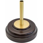 Stojan na vlajku dřevěný se zlatými aplikacemi - 1-ramenný – Hledejceny.cz