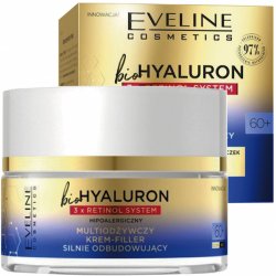 Eveline Cosmetics bio Hyaluron 3X Retinol 60+ den/noc 50 ml