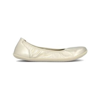 Groundies dámské Barefoot+ baleríny Lily 3.0 metalické champagne – Zboží Dáma