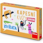 Dino Kapesní kvízy Junior zvířata – Hledejceny.cz