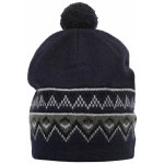 Scandianvian beanie SKHOOP pletená vlněná čepice navy – Hledejceny.cz