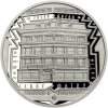 Česká mincovna platinová mince Kubismus v české architektuře Dům U Černé Matky Boží proof 1 oz