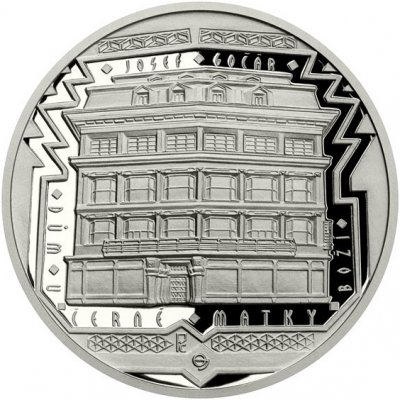 Česká mincovna platinová mince Kubismus v české architektuře Dům U Černé Matky Boží proof 1 oz – Zbozi.Blesk.cz