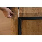 Tesa Skládací teleskopický ALU rám se sítí proti hmyzu na okna 55214-00001-00 černý rám – Hledejceny.cz