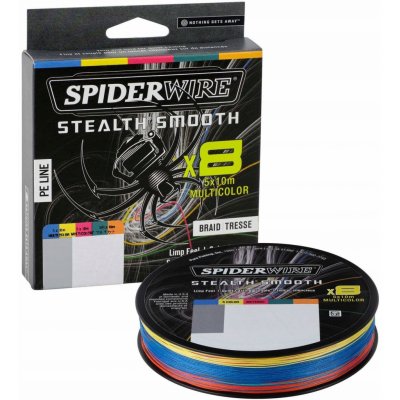 Spiderwire Stealth Smooth 8 oplet 300 m 0,19 mm – Zboží Mobilmania