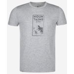 Kilpi GAROVE-M pánské funkční tričko světle šedé – Zboží Mobilmania