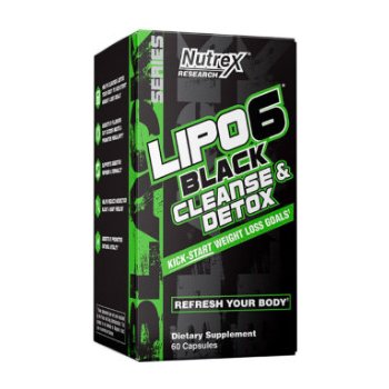 Nutrex Lipo 6 Black Cleanse&Detox 60 kapslí