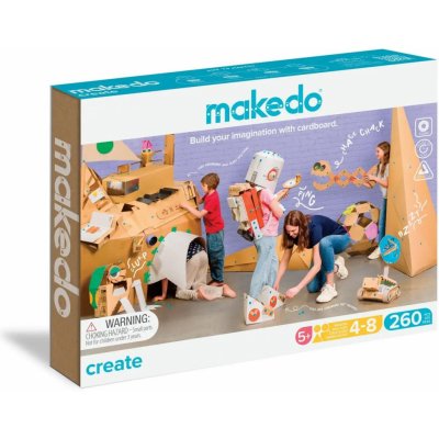 Makedo / CREATE Kreativní sada nástrojů ke kartonu – Hledejceny.cz
