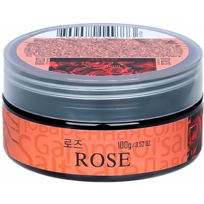 Sarangsae Estesophy Salt Scrub Rose masážní peelingová sůl s extraktem z růže 100 g – Zboží Dáma