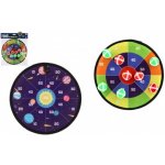 Teddies Terč na suchý zip oboustranný 27cm + míčky 8ks v sáčku – Zboží Mobilmania