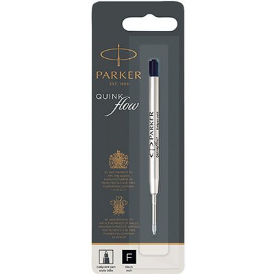 Parker 1502/0250367 QuinkFlow náplň do kuličkové tužky F černá – Zbozi.Blesk.cz