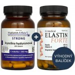 N-Medical Zvýhodněná sada Hyaluron N-Medical STRONG 100 tobolek + Elastin FORTE 100 tobolek – Hledejceny.cz